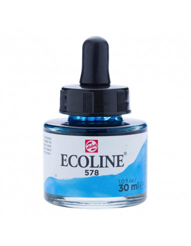 ECOLINE - SKY BLUE CYAN - 30ml - TALENS