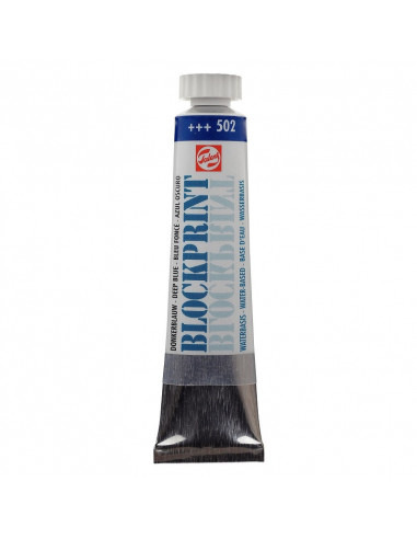 ETCHING INK - DEEP BLUE - 20ml - BLOCKPRINT TALENS