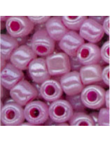 GLASS BEADS - PEARL PINK - ⌀ 2.5mm - 20gr - MEYCO