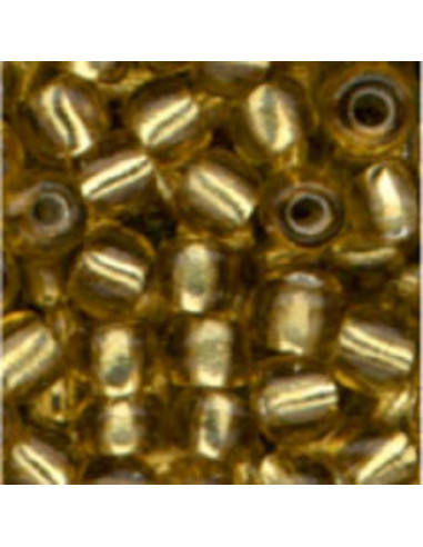GLASS BEADS - GOLD - Ø 2.5mm - 20gr - MEYCO