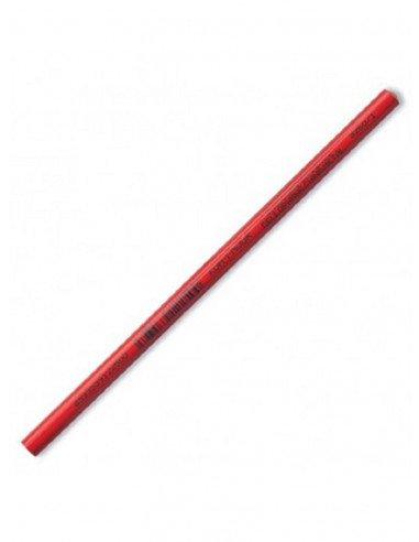 PENCIL FOR GLASS PLASTIC & METAL - RED - KOH-I-NOOR