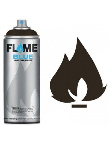 FLAME BLUE - DARK BROWN - 400ml