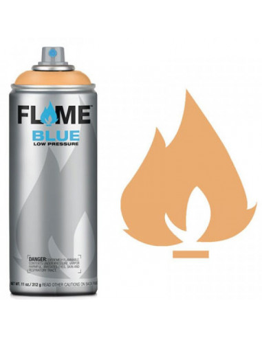 FLAME BLUE - PEACH - 400ml