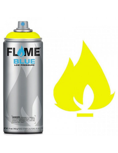 FLAME BLUE - FLUO YELLOW - 400ml