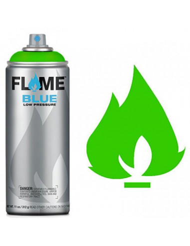 FLAME BLUE - FLUO GREEN - 400ml