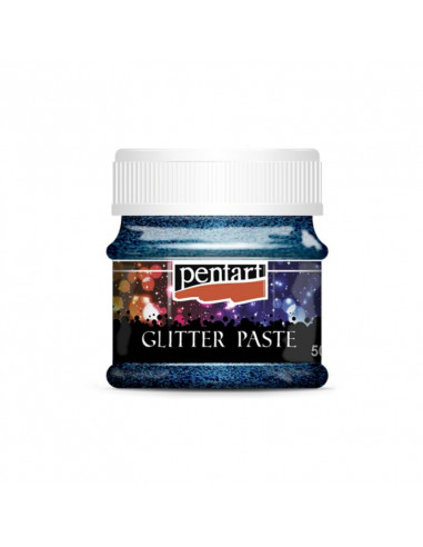 GLITTER PASTE - BLUE - 50ml - PENTART
