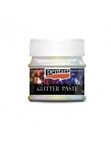 GLITTER PASTE - RAINBOW - 50ml - PENTART