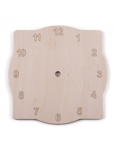 WOODEN CLOCK BASE - 15x15cm - PENTART
