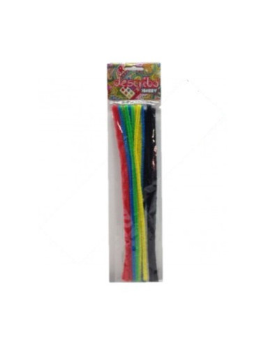 PIPE CLEANERS - ASSORTED COLORS - 25pcs - DESCRIBO