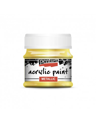 ACRYLIC METALLIC - BAROQUE GOLD - 50ml - PENTART