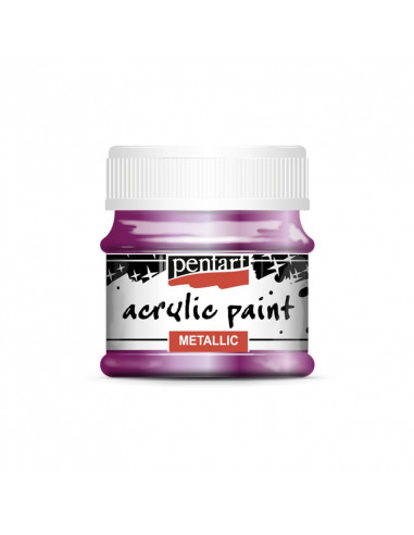 ACRYLIC METALLIC - LIGHT PURPLE - 50ml - PENTART