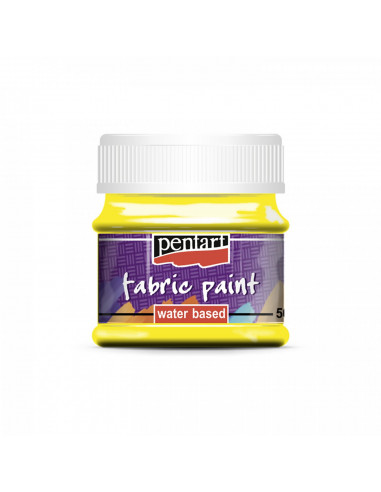COLOR FOR FABRIC - YELLOW - 50ml - PENTART