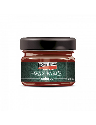 WAX PASTE COLORED - RED - 20ml - PENTART