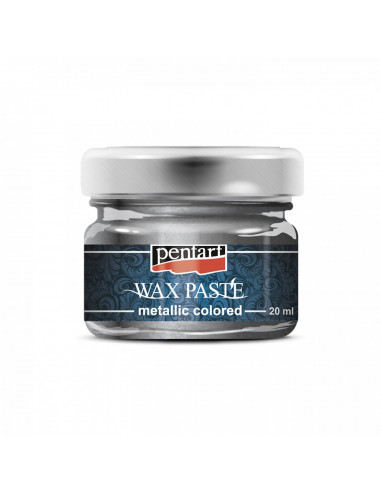 WAX PASTE METALLIC - GRAPHITE - 20ml - PENTART