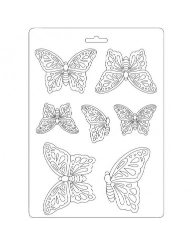 SILICONE MOLD - BUTTERFLIES - Α5 - STAMPERIA