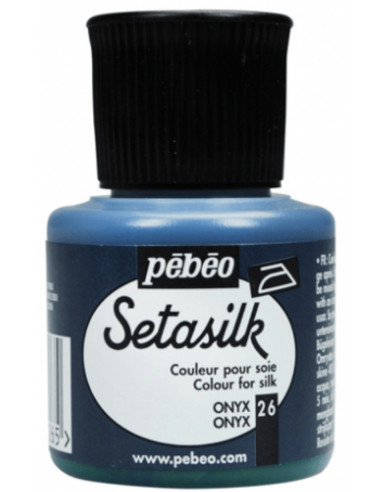 COLOR FOR SILK - ONYX - 45ml - PEBEO