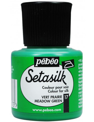 COLOR FOR SILK - GREEN COLOR FOR SILK - LIGHT GREEN - 45ml - PEBEO