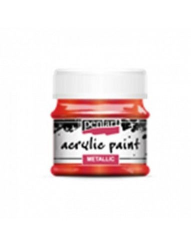 ACRYLIC METALLIC - GOLDEN RED - 50ml - PENTART