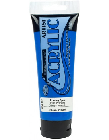 ACRYLIC - PRIMARY CYAN - 120ml - Royal & Langnickel