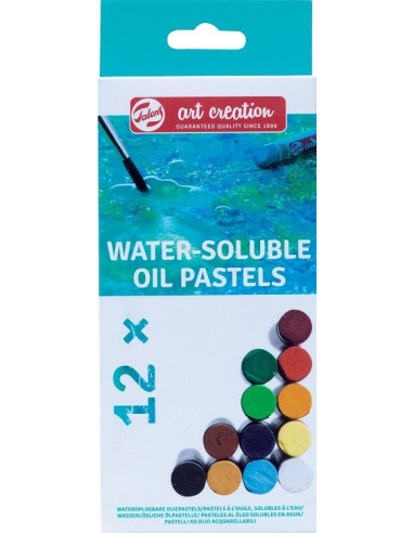 OIL PASTEL SET WATER SOLUBLE - 12pcs - ART CREATION