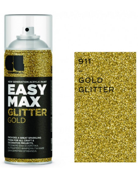 Cosmoslac Easy Max Metallic Pewter Silver 400ml - Pewter Coloured Spray Paint