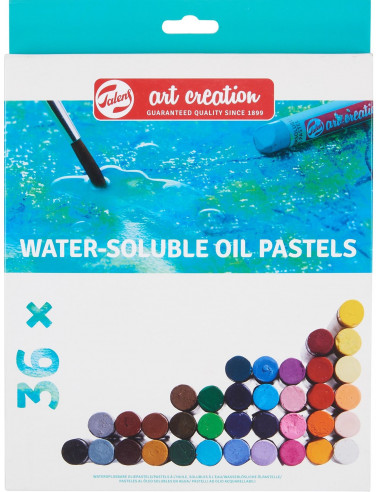 OIL PASTEL SET WATER SOLUBLE - 36pcs - ART CREATION