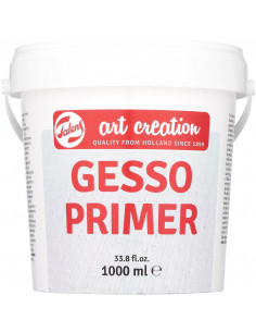 White gesso 1001 jar 1000 ml