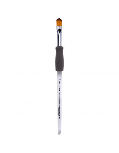 NOTCHED FILBERT BRUSH - SYNTHETIC HAIR - SERIES 794 - I LOVE ART