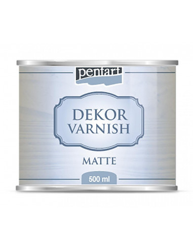WATER-BASED VARNISH - MATTE - 500ml - PENTART