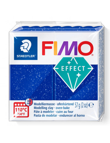 FIMO EFFECT - GLITTER BLUE - 57gr - STAEDTLER