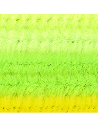 PIPE CLEANERS - YELLOWISH GREEN - 25pcs - MEYCO