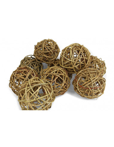 DECORATIVE DRIED - WILLOW BALL - FLORA BASE