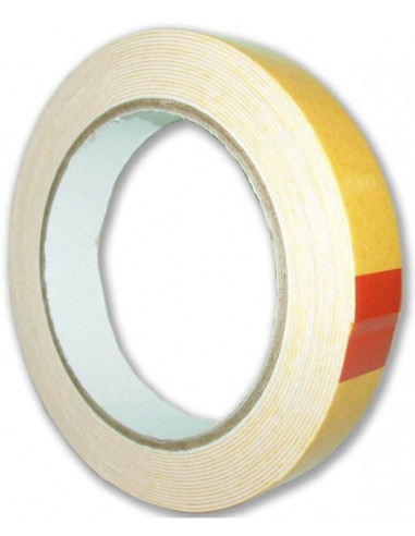 DOUBLE-SIDED FOAM TAPE ADHESIVE - 19mmx5m - FRALEX