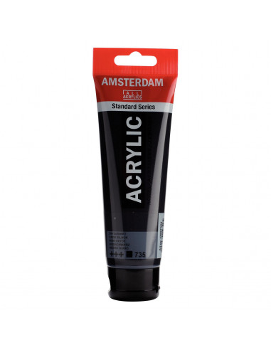 ACRYLIC - OXIDE BLACK - 120ml - AMSTERDAM