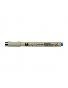 PIGMA MICRON PEN 03 - BLUE - 0.35mm - SAKURA