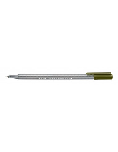 TRIPLUS FINELINER - OLIVE GREEN - 0.3mm - STAEDTLER