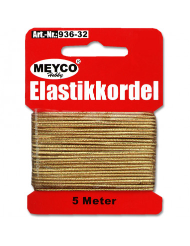 LEATHER CORD - BLACK - Ø 1.0mmx1m - MEYCO
