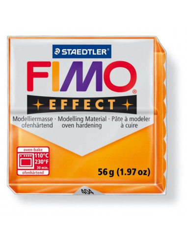 FIMO EFFECT - TRANSPARENT ORANGE - 57gr - STAEDTLER