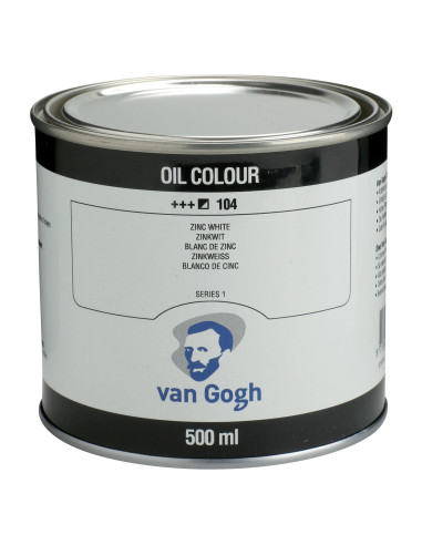 OIL - ZINC WHITE ( 104 ) - 500ml - VAN GOGH