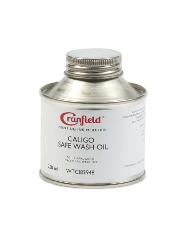 ENGRAVING INK THINNER - CRANFIELD CALIGO SAFE WASH OIL - 250ml - GERSTAECKER