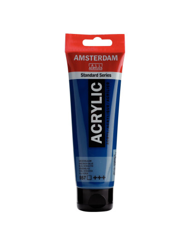ACRYLIC - GREENISH BLUE ( 557 ) -120ml - AMSTERDAM