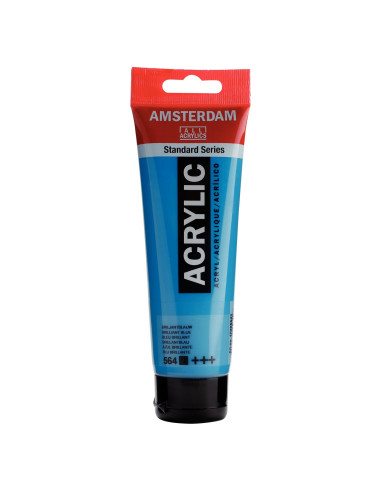 ACRYLIC - BRILLIANT BLUE ( 564 ) -120ml - AMSTERDAM