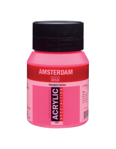 ACRYLIC - REFLEX ROSE ( 384 ) - 500ml - AMSTERDAM
