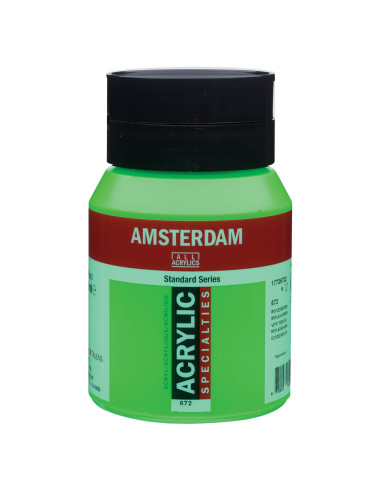 ACRYLIC - REFLEX GREEN ( 672 ) - 500ml - AMSTERDAM