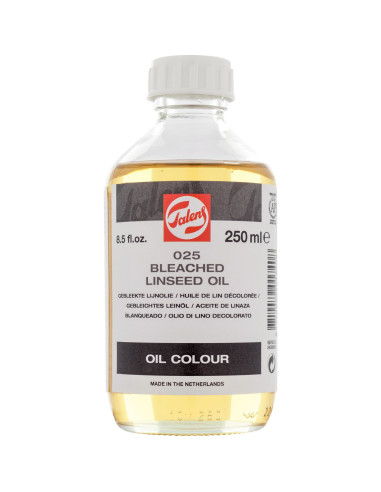 BLEACHED LINSEED OIL (025) - 250ml - TALENS