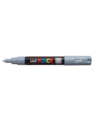 POSCA MARKER - SILVER - 3M (0.9 - 1.3mm) - UNI - BALL