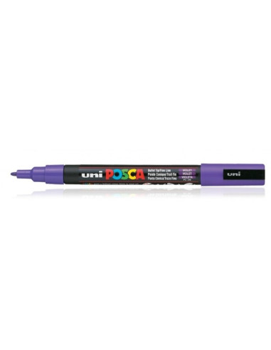 UNI - POSCA MARKER - VIOLET - 3M (0.9 - 1.3mm) - UNI - BALL