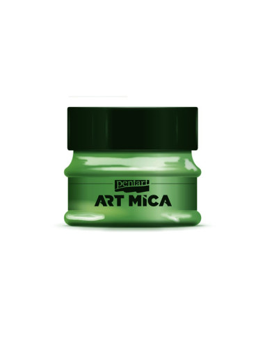 ART MICA - GOLDEN GREEN - 9gr - PENTART