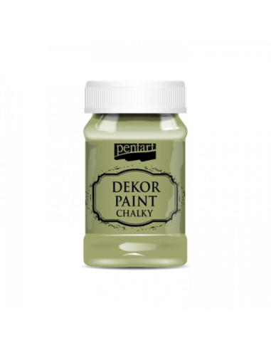 CHALK PAINT - OLIVE - 100ml - PENTART