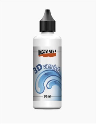 WATER-BASED VARNISH 3D - 80ml - PENTART